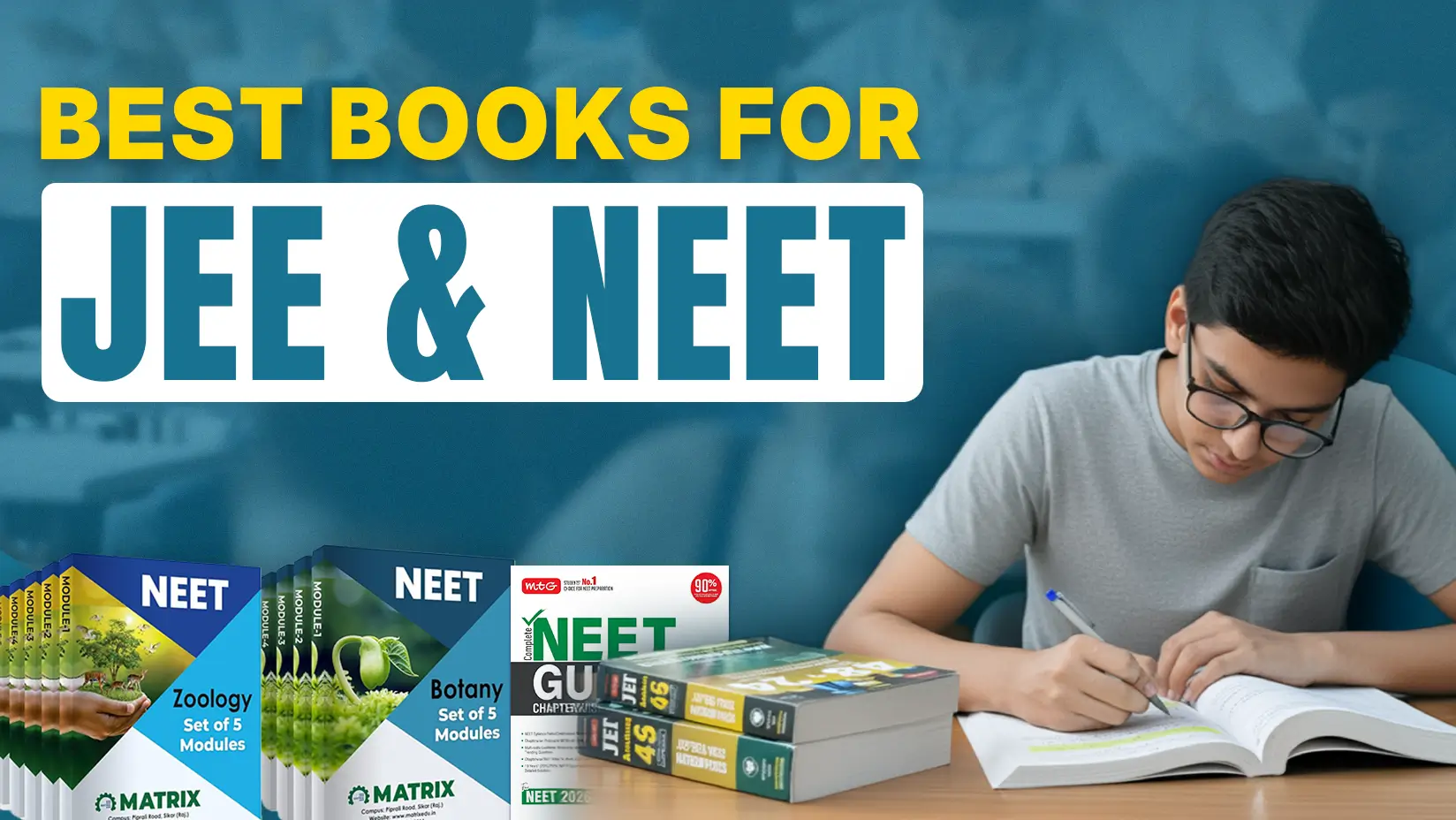 Best Books for JEE & NEET