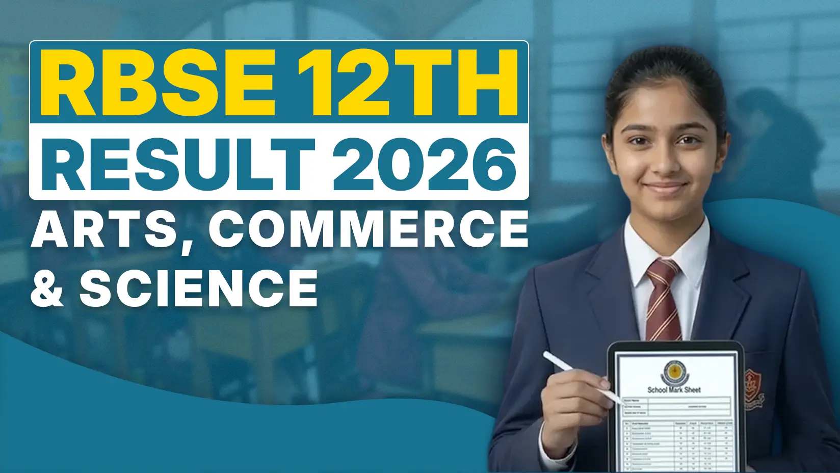 RBSE 12th Class Result 2026