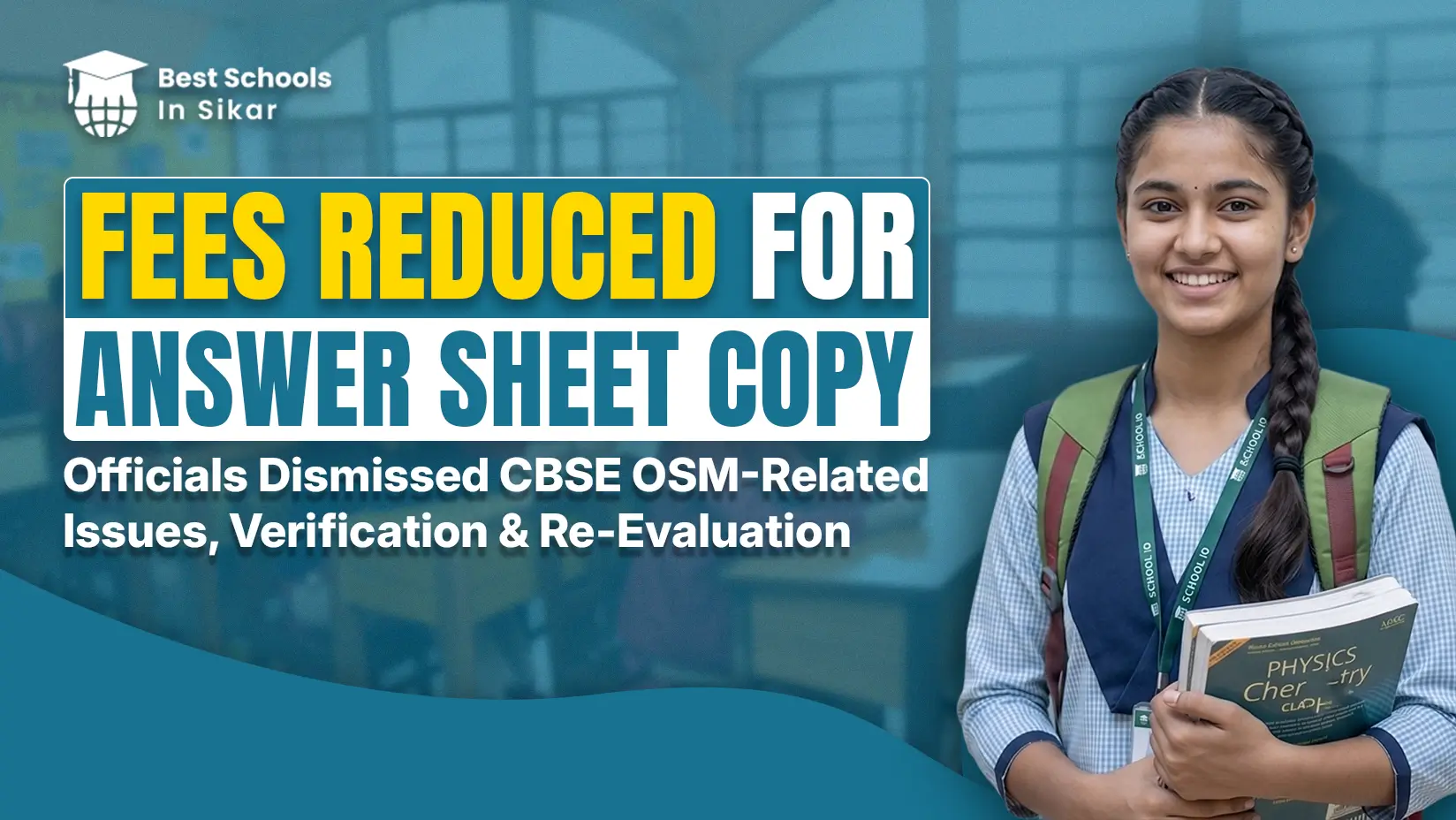 Centre Dismissed CBSE OSM-Related Issues - Fees Reduced for Answer Sheet Copy, Verification & Re-Evaluation