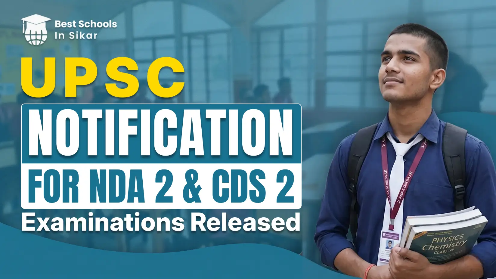 UPSC Released Notification 2026 for NDA 2 & CDS 2 Examinations